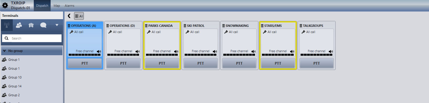 Remotatec Console Software Interface